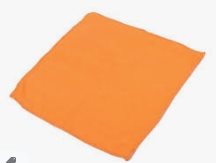 Microfibre Cloth Orange 40 x 42cm